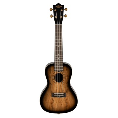 LANIKAI LKUSMBB-CX Concertukelele, Spalted Maple Series, Tas