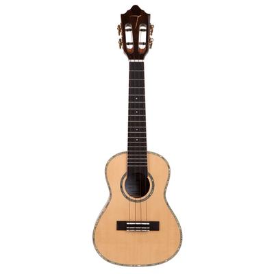 TOM 680 M Tenor Ukulele Massief Sparren met Walnoot en Esdoornbinding